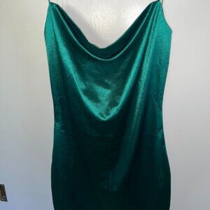 Emerald Green Bodycon Mini Dress Size Medium
